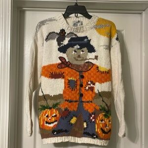Vintage Crystal- Kobe Scarecrow Sweater Size L